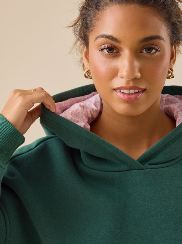 Wild Cherry Hoodie Detail 3 - TULLABEE