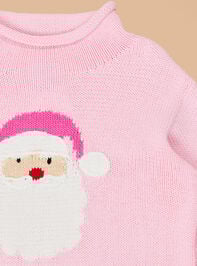 Santa Rollneck Sweater by Mudpie Detail 3 - TULLABEE