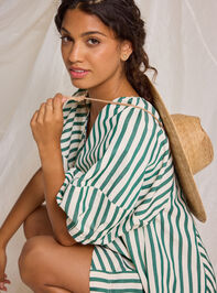 Posie Stripe Romper Detail 4 - TULLABEE