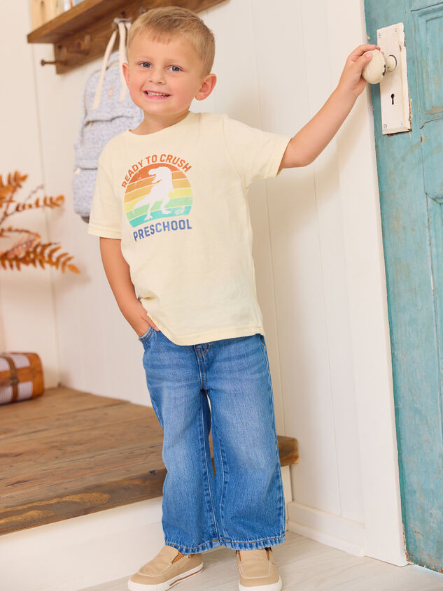 Ready To Crush Preschool Tee Detail 3 - TULLABEE