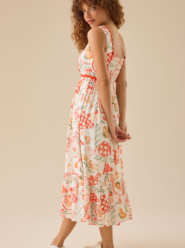 Abbie Maxi Dress Detail 4 - TULLABEE