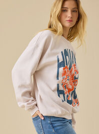 Howdy Honey Graphic Pullover Detail 3 - TULLABEE