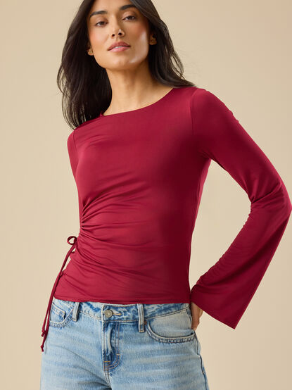 Judie Cinched Top - TULLABEE