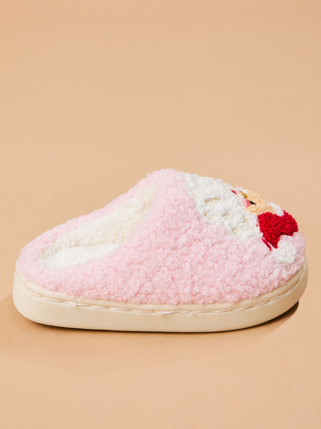 Sweet Santa Slippers Detail 3 - TULLABEE