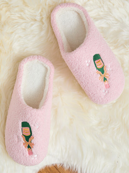 Champagne Slippers - TULLABEE