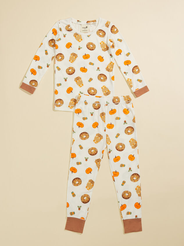 Pumpkin Spice Latte Lounge Set - TULLABEE
