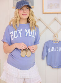 Boy Mom Graphic Tee - TULLABEE