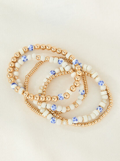 Willow Beaded Bracelet Set - TULLABEE
