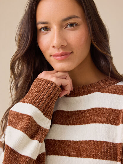 Charlotte Striped Sweater - TULLABEE