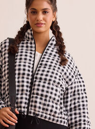 Everpine Gingham Jacket Detail 2 - TULLABEE