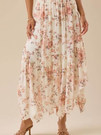 McKenzie Floral Maxi Skirt - TULLABEE