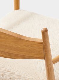 Hayden Lounge Oak Chair Detail 6 - TULLABEE