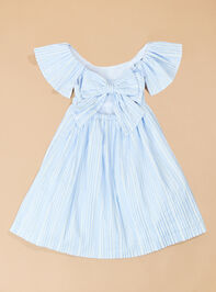 Emma Flutter Sleeve Dress Detail 2 - TULLABEE