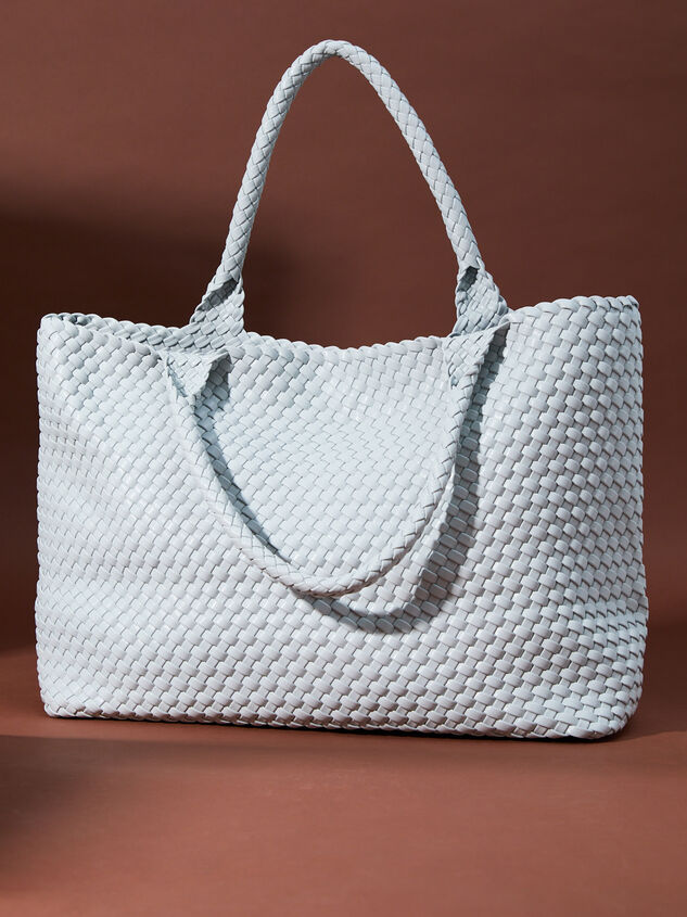 Large Woven Tote Bag - TULLABEE