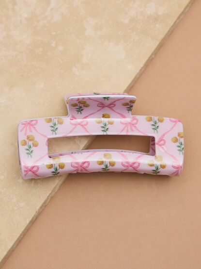 Pink Lemonade Claw Clip - TULLABEE