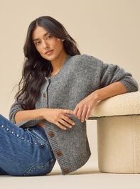 Leigh Oversized Cozy Cardigan - TULLABEE