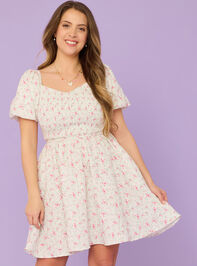 Stacey Floral Mama Mini Dress - TULLABEE