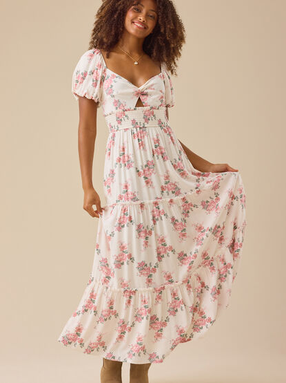 Nalia Floral Maxi Dress - TULLABEE