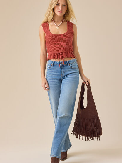 Josephina Scalloped Tank - TULLABEE