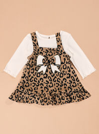 Sasha Leopard Layered Dress Set - TULLABEE