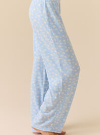 Dixie Floral Sleep Pants Detail 3 - TULLABEE
