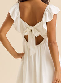 Francis Satin Mini Dress Detail 4 - TULLABEE