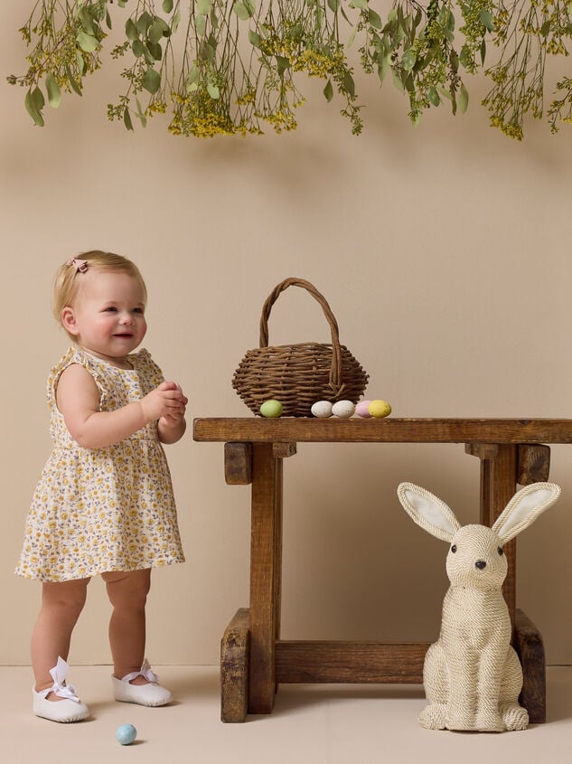 Sunshine Rose Ruffle Tank Set - TULLABEE