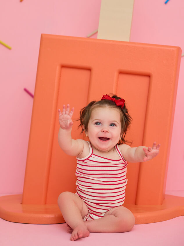 Kira Striped Tank and Bloomer Set - TULLABEE