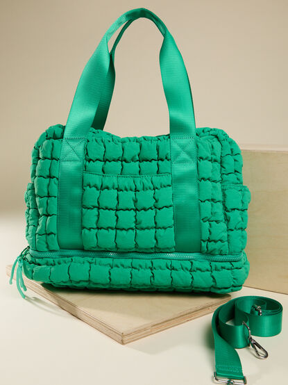 Carry On Quilted Tote - TULLABEE