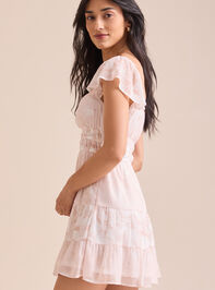 Marisa Floral Mini Dress Detail 3 - TULLABEE