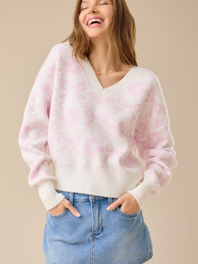 Beaux Argyle Sweater - TULLABEE