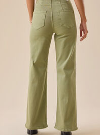Khloe Straight Leg Pants Detail 5 - TULLABEE