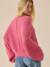 Savannah Dolman Sweater Detail 5 - TULLABEE