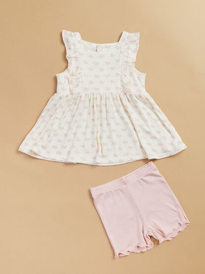 Annie Mini Bows Dress Set - TULLABEE