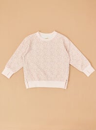 Lilah Leopard Pullover Detail 2 - TULLABEE