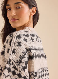 Freya Oversized Sweater Detail 6 - TULLABEE