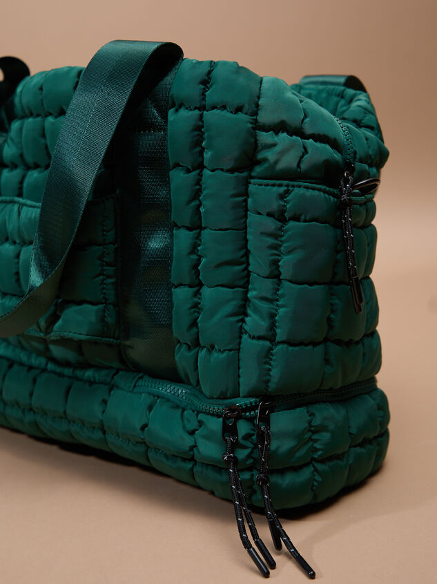 Level Up Puffer Tote Bag Detail 3 - TULLABEE