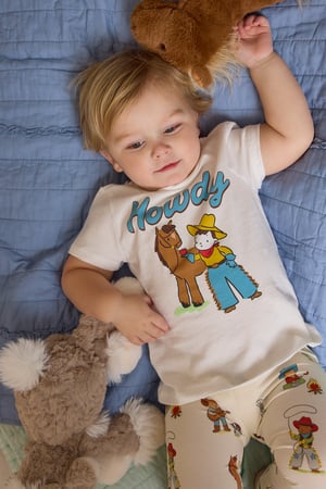 Howdy Cowboy Graphic Tee - Altar'd State - 