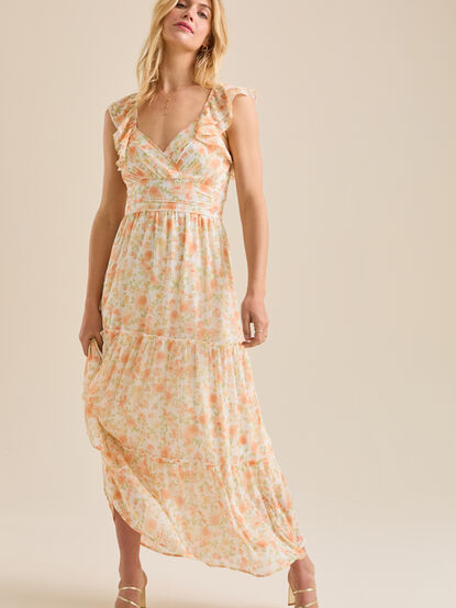 Tammy Floral Maxi Dress - TULLABEE
