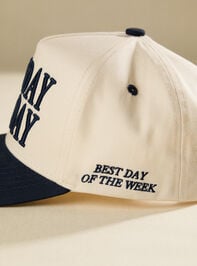 Sunday Funday Trucker Hat Detail 2 - TULLABEE