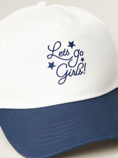 Lets Go Girls Baseball Hat - TULLABEE