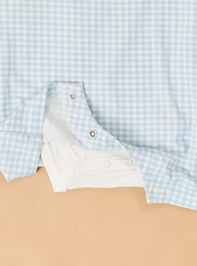 Archer Gingham Shortall Detail 3 - TULLABEE