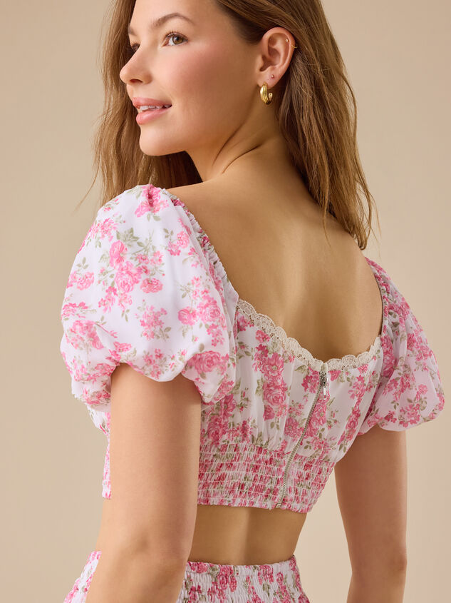 Lex Floral Top Detail 5 - TULLABEE