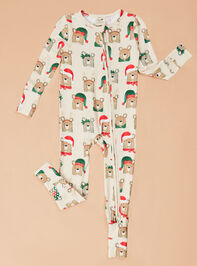 Beary Christmas Sleeper Detail 2 - TULLABEE