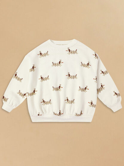 Jingle Pups Sweatshirt by Rylee + Cru - TULLABEE