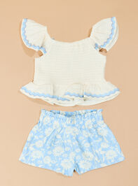 Mary Mac Antique Smocked Set - TULLABEE