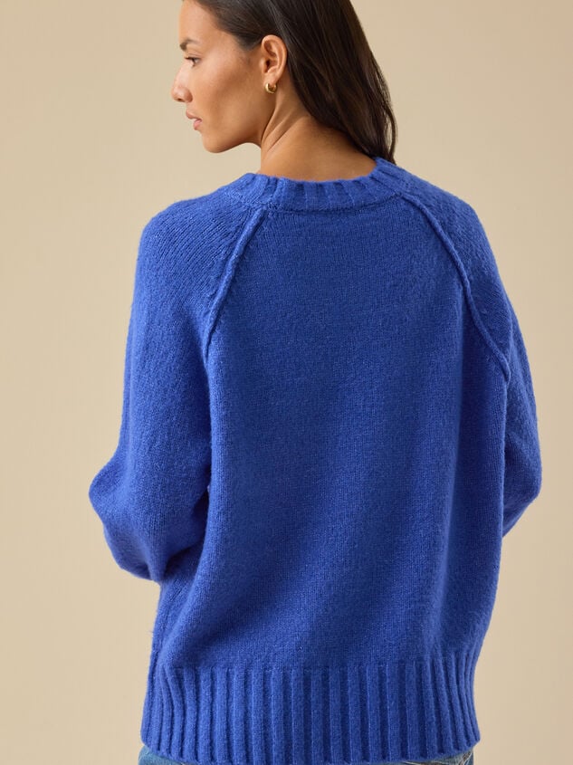 Laurel Raglan Sweater Detail 5 - TULLABEE