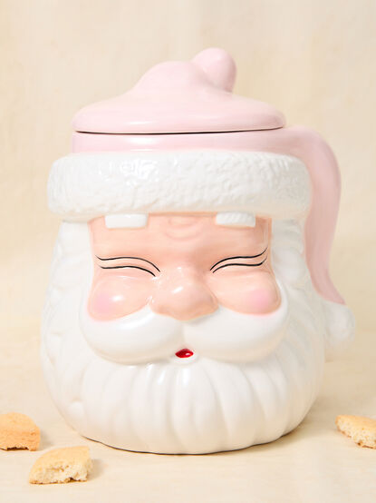 Santa Cookie Jar - TULLABEE
