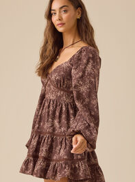 Marigold Floral Dress Detail 4 - TULLABEE