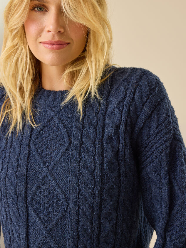 Kassidy Oversized Crew Neck - TULLABEE